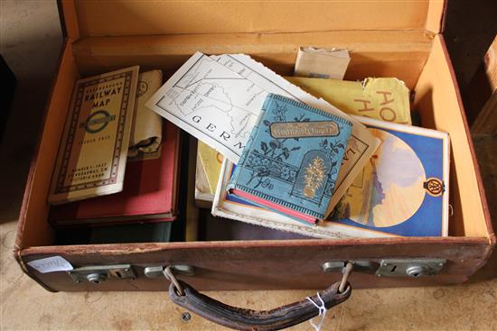 Printed ephemera including Third Reich tourism brochures c